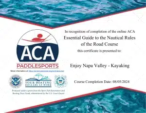 Nautical-Rules-Navigation-ACA-course-Napa-Kayak-Safety